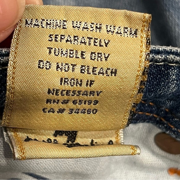 7FAM Vintage Bootcut Denim Jeans - Picture 9 of 9